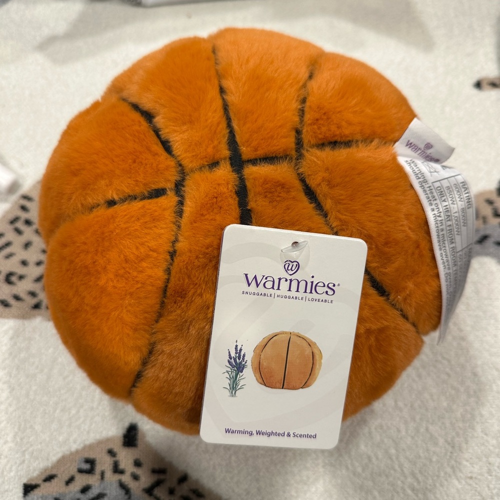 Weighted Basketball Microwaveable Scented